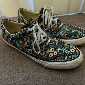 DISCONTINUED Rifle Paper Co x Keds lace up tennis shoes, barely worn